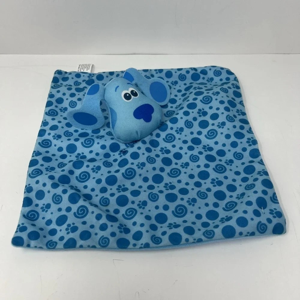 Blues Clues Lovey Puppy Dog Security Blanket Baby Plush Swirl Walmart 9